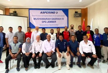 musda iv dpd asperindo jember
