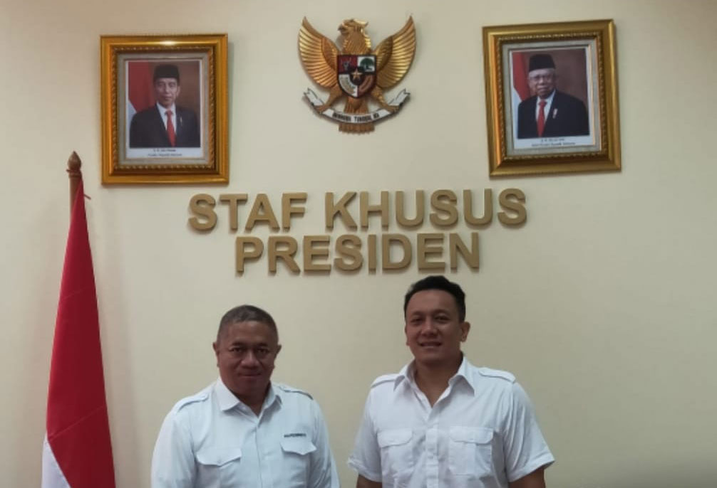 pertemuan m feriadi dengan stafsus presiden